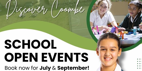 Our July Open Events are now ready to book!