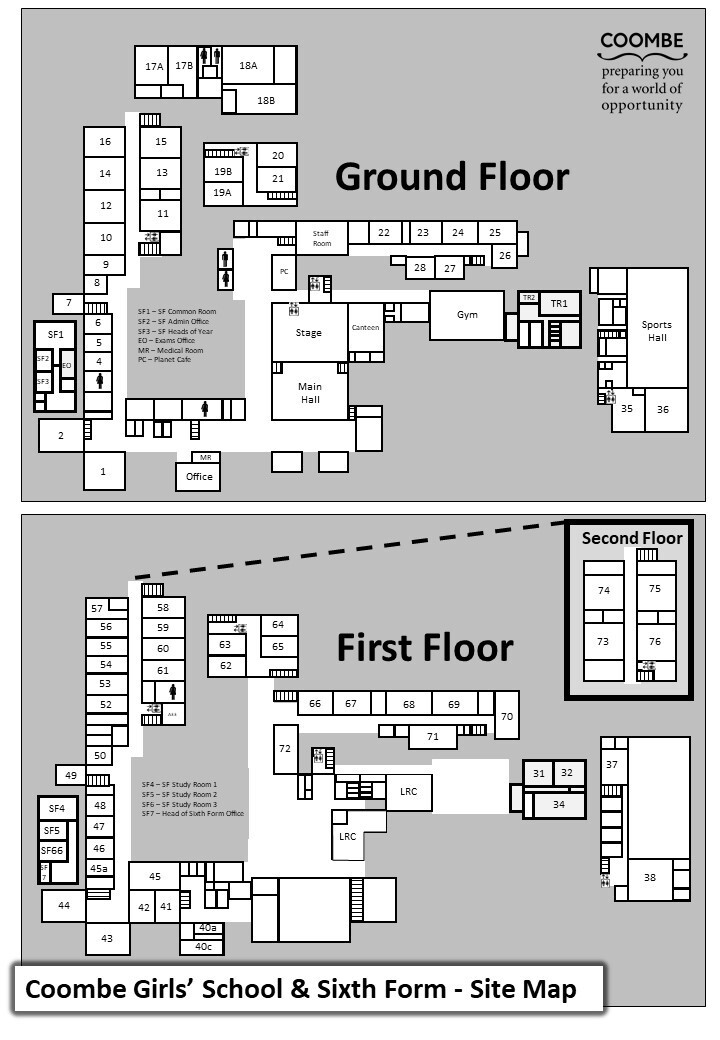 Map of school