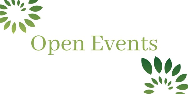 Open Event Tickets are now available! Click here for details and to reserve your place